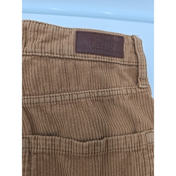 Hollister Size 5 Ultra High-rise Y2K Mom Pant 100% Cotton Corduroy 27 - Picture 14 of 15